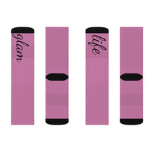 Load image into Gallery viewer, These high-quality socks with sublimated print provide optimum comfort with style wherever one might go - a subtle accent to complement an office look or an eye-catching statement for an extravagant outfit.