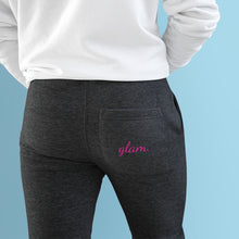 Load image into Gallery viewer, Staying active is no problem when you’ve got a stylish pair of premium-quality joggers like these. The back pocket is customizable and has two spacious pockets on the sides. The super comfy, medium-heavy fabric of the joggers also makes a great surface for any printed design.