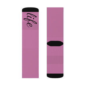 These high-quality socks with sublimated print provide optimum comfort with style wherever one might go - a subtle accent to complement an office look or an eye-catching statement for an extravagant outfit.