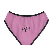 Load image into Gallery viewer, Create your look from head to toe with comfy, cute unmentionables! These lightweight (2.2 oz) women’s briefs provide ultra-comfort where it’s needed the most with a soft elastic waistband and a two-sided fleece finish for maximum wear-ability! 
