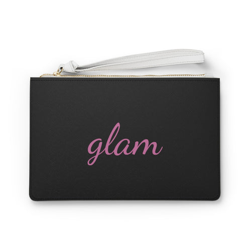 Designed with a loop handle to quickly free your hands, this custom clutch bag is made for the fashionista on the go. It can hold everyday essentials such as a phone, wallet, and keys. It features a zip fastening and a fully lined internal pocket.