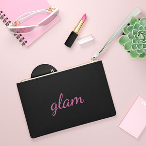 Designed with a loop handle to quickly free your hands, this custom clutch bag is made for the fashionista on the go. It can hold everyday essentials such as a phone, wallet, and keys. It features a zip fastening and a fully lined internal pocket.
